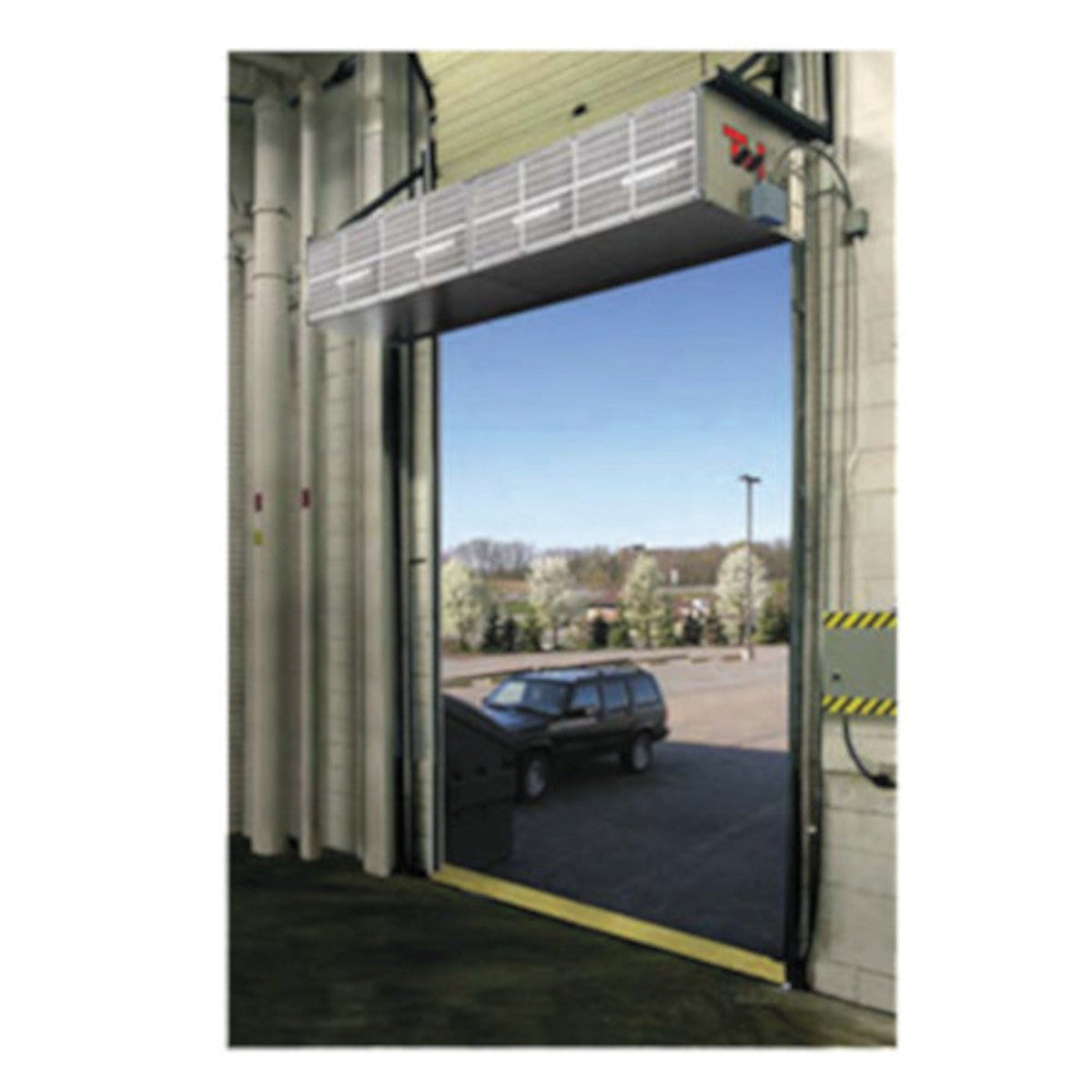 Curtron S-HD-72-2 73" Heavy-Duty Industrial Air Curtain - CUSHD722