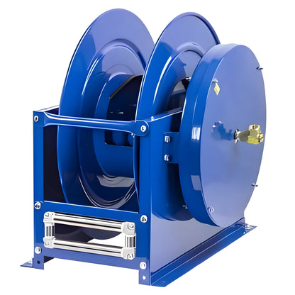 Coxreels DP Series "Dual Product Delivery" Medium-Pressure Spring Driven Hose Reels - DMPL-3100
