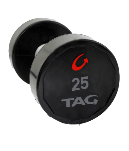 TAG Fitness 5lb – 50lb Urethane Dumbbells - 1770026043074_829