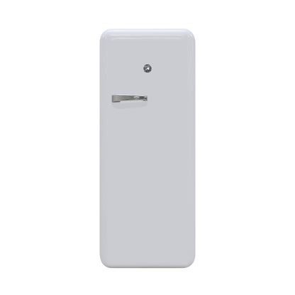 Vinotemp Retro Refrigerator, in White - BR-RETRO-01-W