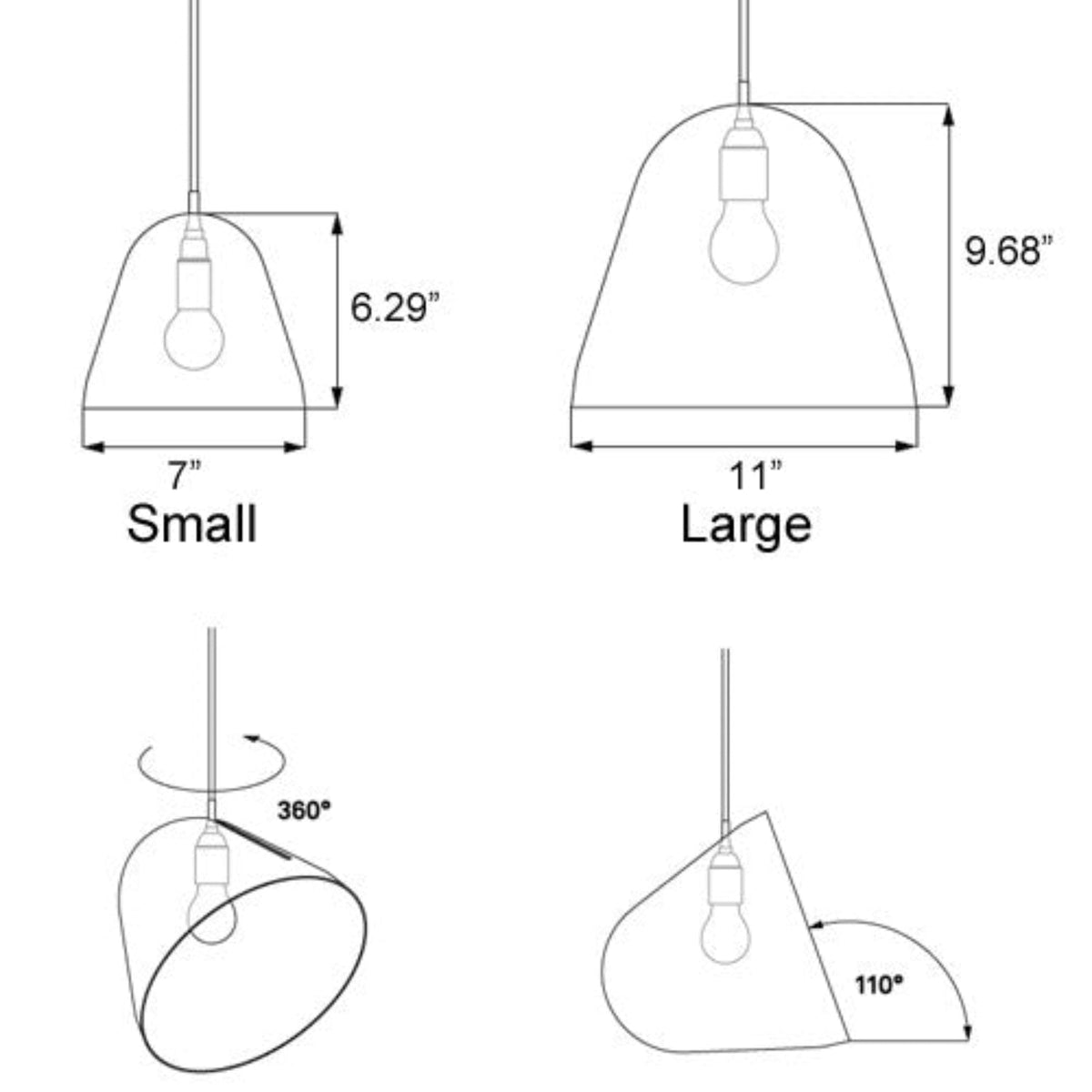 Nyta Tilt Pendant Light