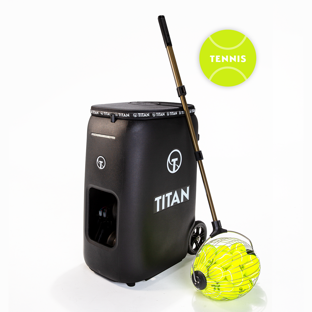 Titan Rolling Tennis Ball Collector