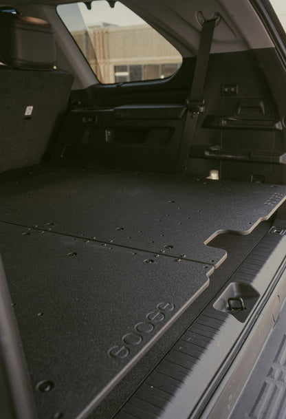 GOOSE GEAR Toyota - Sequoia - 2023-Present - 3rd Gen - Explore Series - Seat Delete Plate System - Third Row - 100% Delete Package - 2961-GGR-SH
