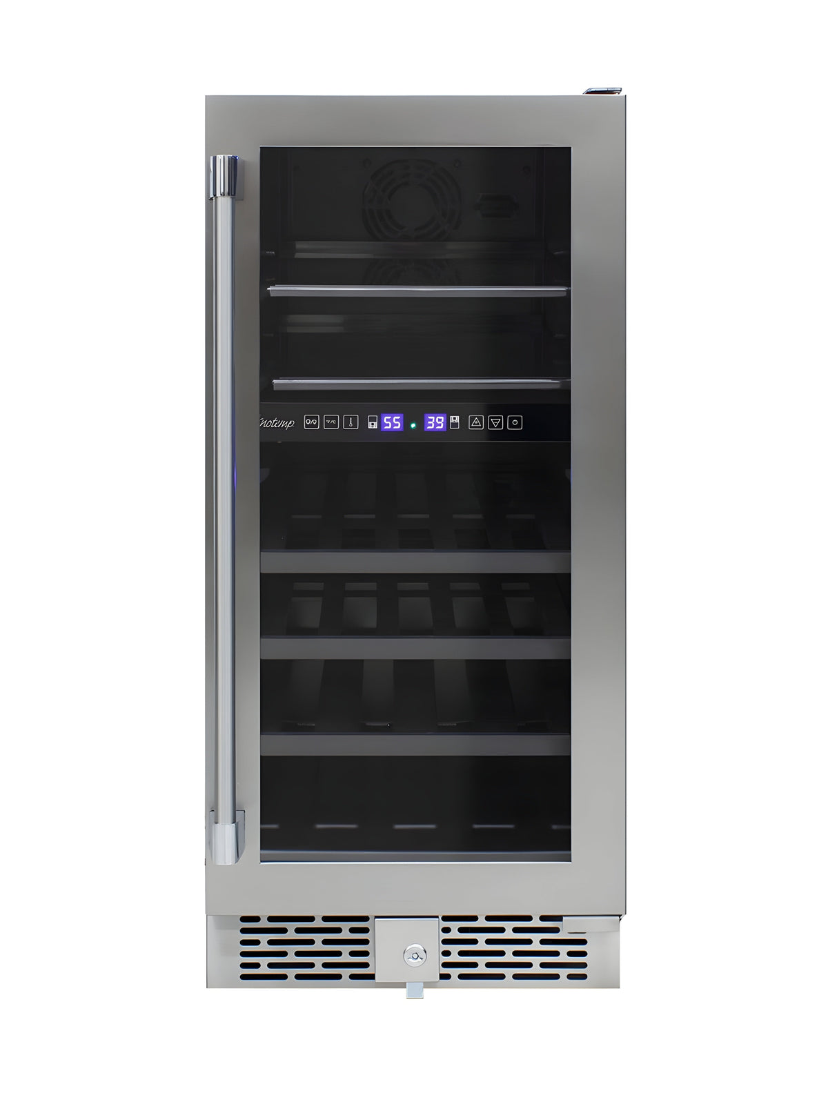 Vinotemp 15-Inch Outdoor Dual-Zone Wine & Beverage Cooler - VT-OUTDR15GD