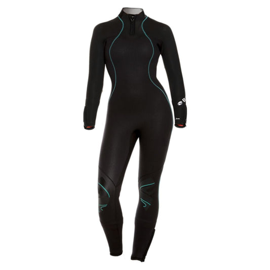 Zeagle Bare 5mm Womens Nixie Ultra Full Wetsuit - WET405 02-BLK