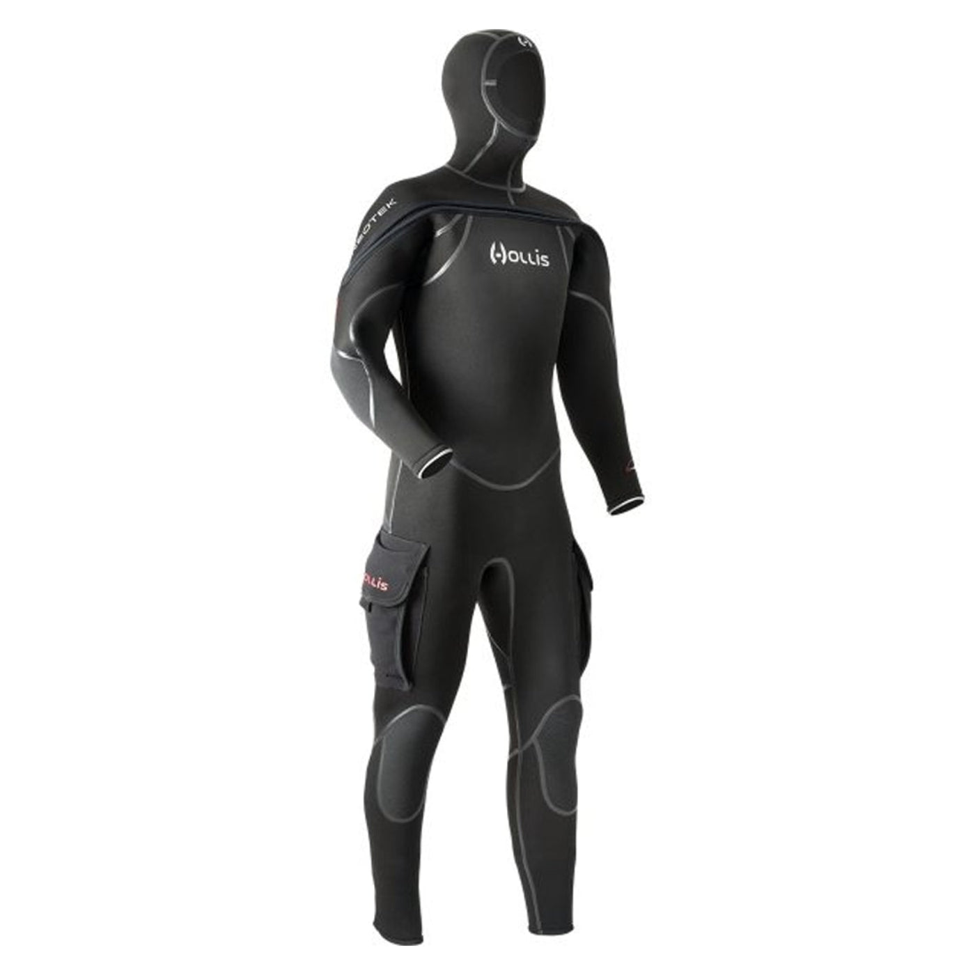 Zeagle Hollis Neotek 8/7/6 V2 Semi-Dry Full Wetsuit Hooded - WET454 02-SM