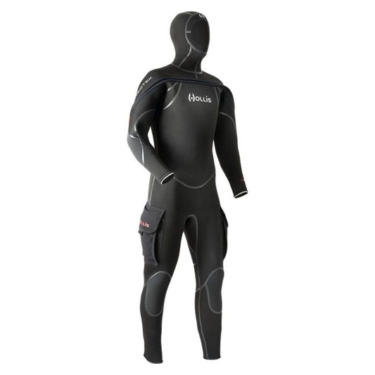 Zeagle Hollis Neotek 8/7/6 V2 Semi-Dry Full Wetsuit Hooded - WET454 02-SM