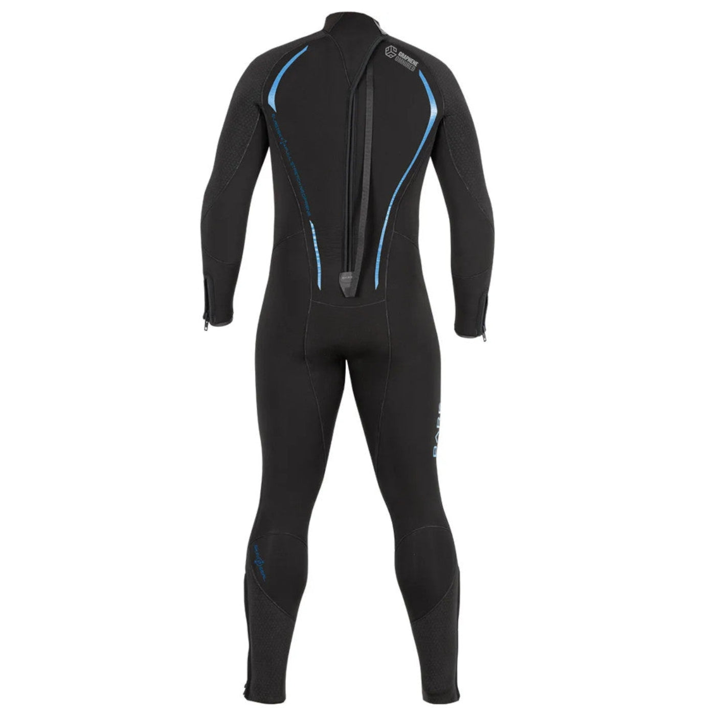 Zeagle Bare 5mm Mens Reactive OMNIRED Full Wetsuit - WET465 02-SM-BLK