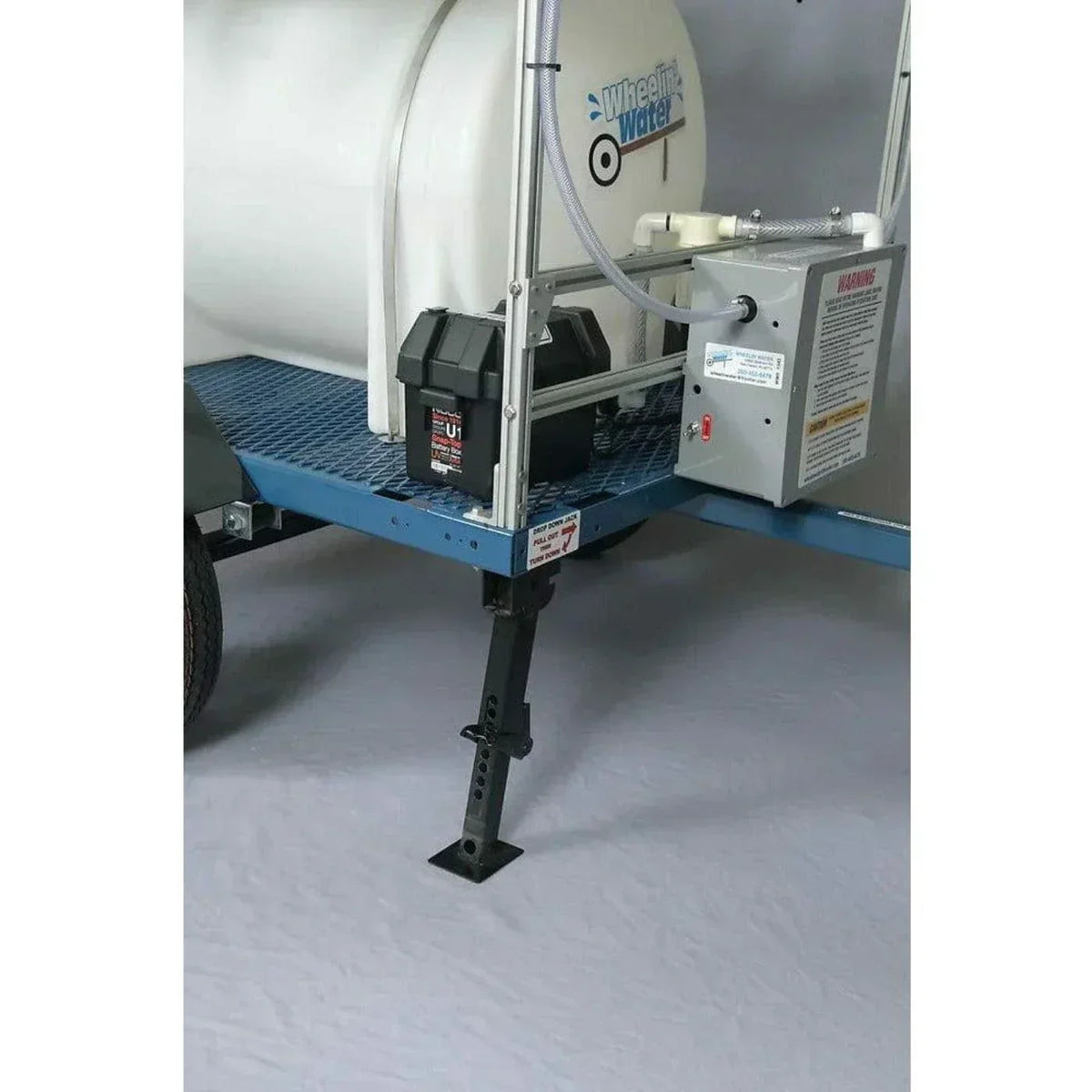 Wheelin Water  Gallon Field Manager Water Hydration Cart - WCFMR 100