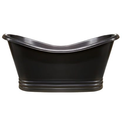 Whitehaus Freestanding Copper Tub In Hammered Copper Or Bronze - WHCT-1001