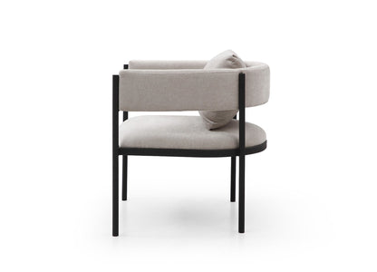 Whiteline Modern Living Envie Accent Chair - CH1821F-LGRY