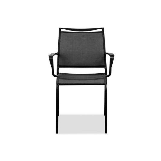 Whiteline Mods - Aloha Outdoor Dining Armchair DAC1566 - DAC1566-GRY