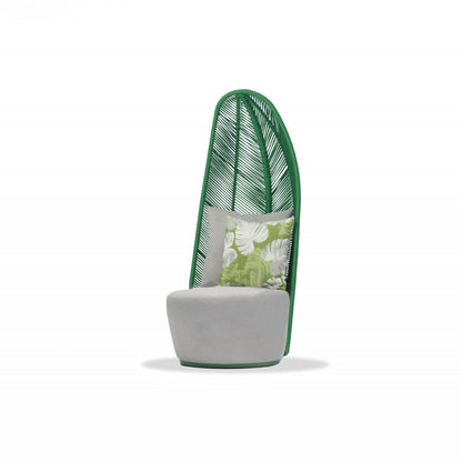 Whiteline Mods - Basil Chair CH1732 - CH1732-GRN/GRY