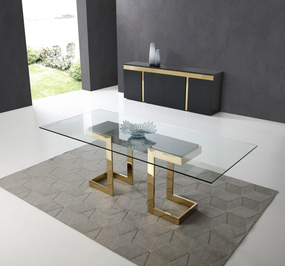 Whiteline Modern Living Sumo Dining Table - DT1658