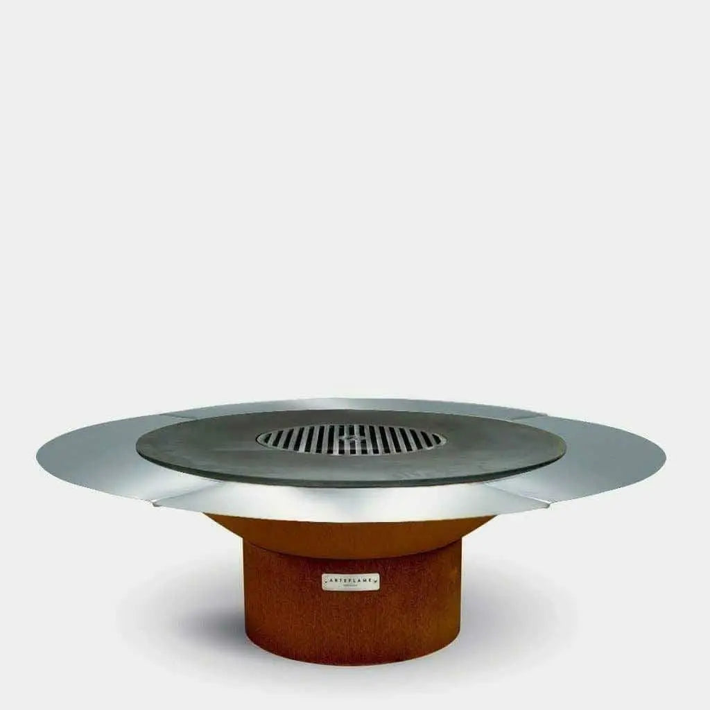 Arteflame Modular Grill Side Warming Table - 90 Degree Segments