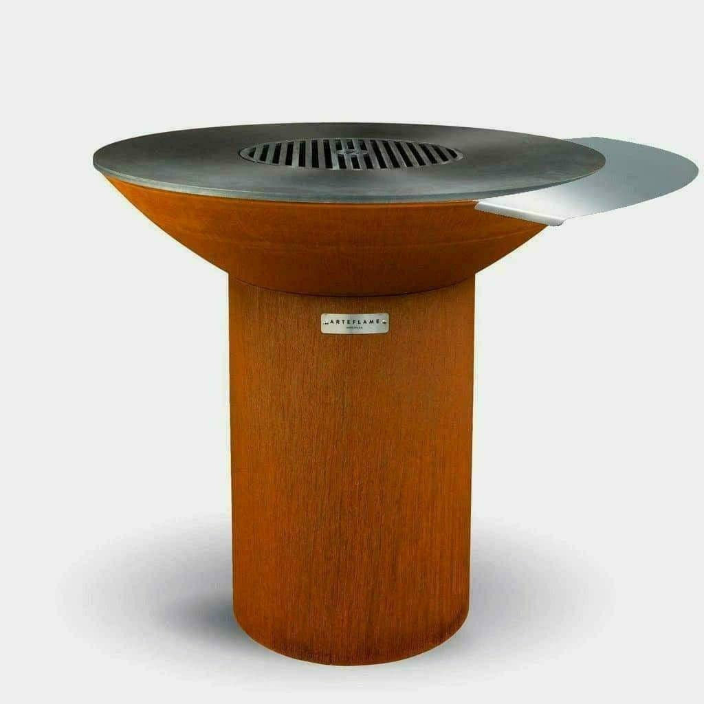 ArteFlame Outdoor Grill Accessories Arteflame Grill Side Warming Table (Fits All 30" Grills)