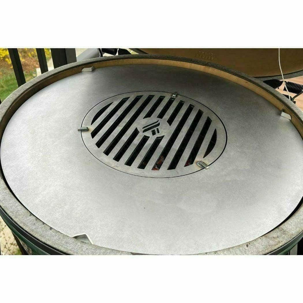 Lifter Brackets for 18" and 24" Green Egg Style Inserts - Mancave Backyard