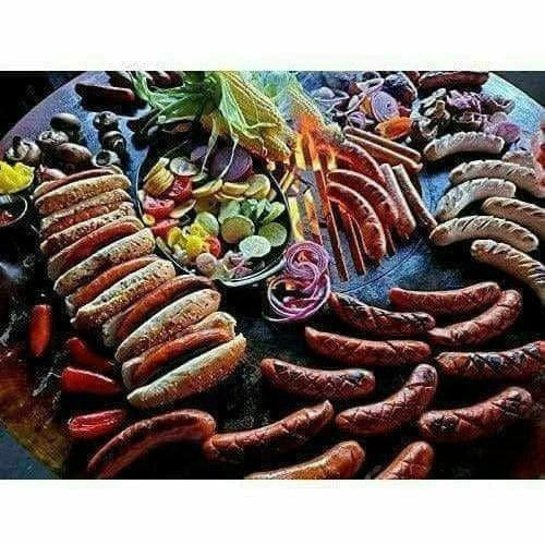 ArteFlame Outdoor Grills Arteflame Classic 40" Grill High Round Base Chef Bundle 5 Accessories