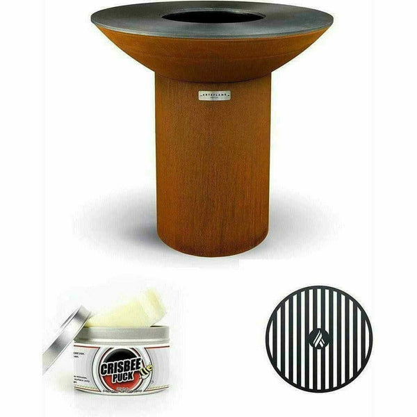 ArteFlame Outdoor Grills Arteflame Classic 40" Grill High Round Base Starter Bundle  2 Accessories