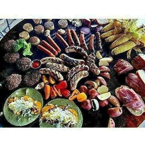 ArteFlame Outdoor Grills Arteflame Classic 40" Grill with a Low Euro Base Starter Bundle With 2 Grilling Accessories