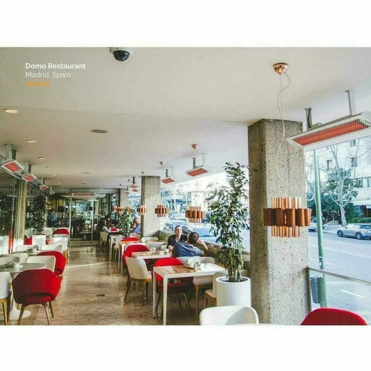 Tungsten - 6000 Watts Electric Double Element Heater Bromic Heating