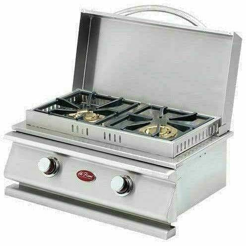 Cal Flame BUILT-IN / NATURAL GAS Cal Flame Deluxe Double Side By Side Burner