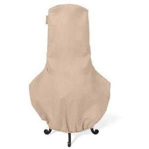 Coverstore Chiminea Cover 24DIAMETER x 40H / Ripstop Tan Chiminea Cover - Ultima