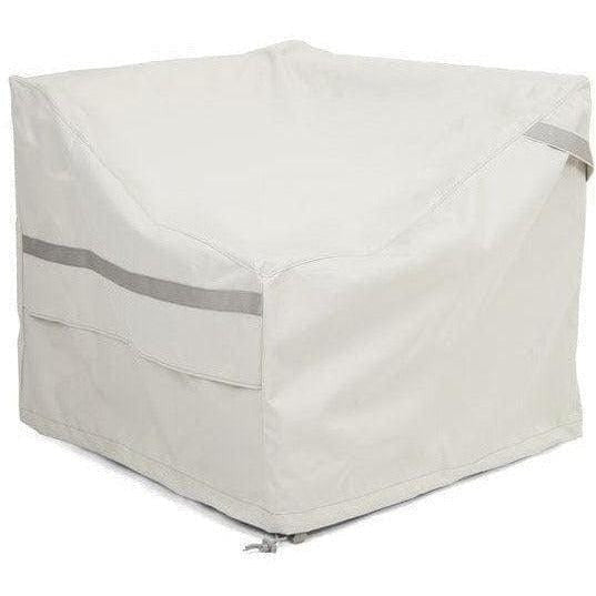 Coverstore Corner Sectional Chair Cover 34W x 34D x 30H / Stone Corner Sectional Chair Cover - Prestige
