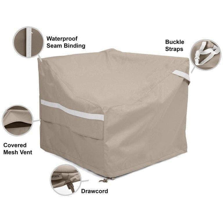 Corner Sectional Chair Cover Prestige Mancave Backyard