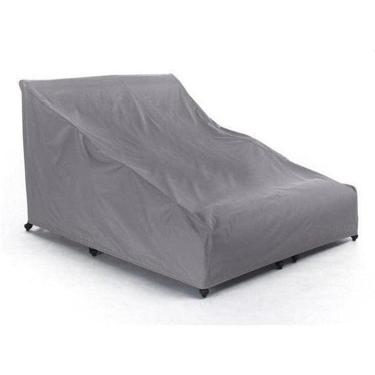 Coverstore Double Chaise Lounge Cover 58W x 78D x 34H DOUBLE / Charcoal Double Chaise Lounge Cover - Elite
