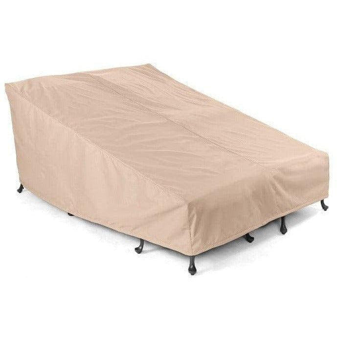 Coverstore Double Chaise Lounge Cover 58W x 78D x 34H DOUBLE / Ripstop Tan Double Chaise Lounge Cover - Ultima