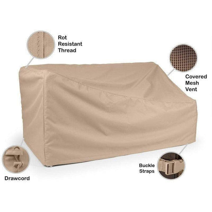 Left Arm Sectional Loveseat Cover - Ultima - Mancave Backyard