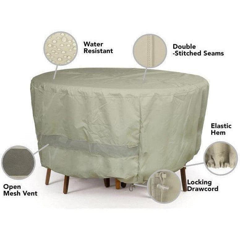 Oval Firepit/Chair Set Cover - Elite - Mancave Backyard