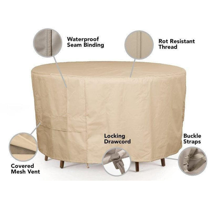 Oval Firepit/Chair Set Cover - Ultima - Mancave Backyard