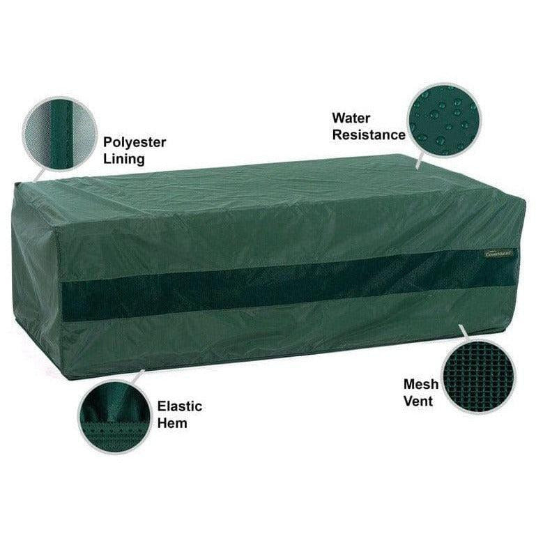 Rectangular Ottoman Cover - Classic - Mancave Backyard