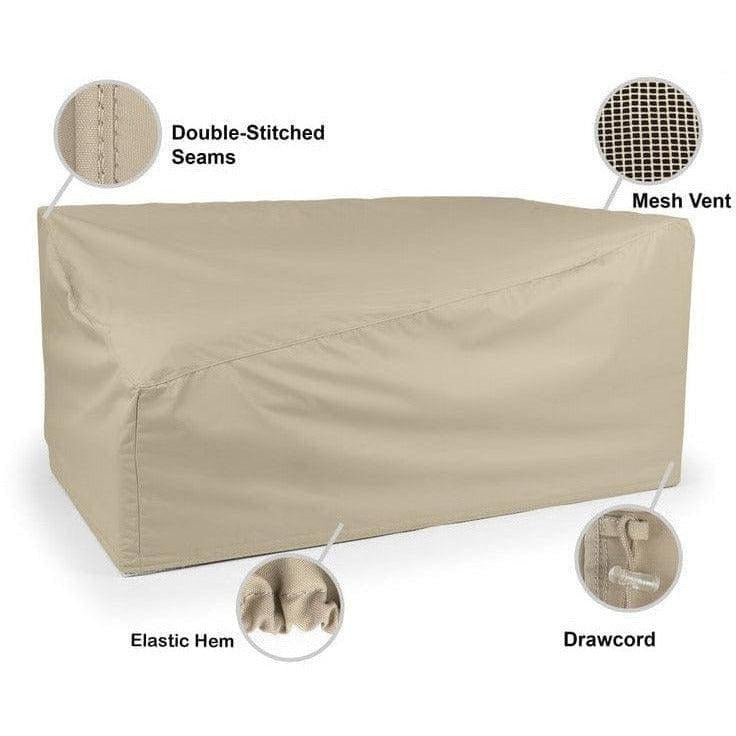 Right Arm Sectional Loveseat Cover - Elite - Mancave Backyard