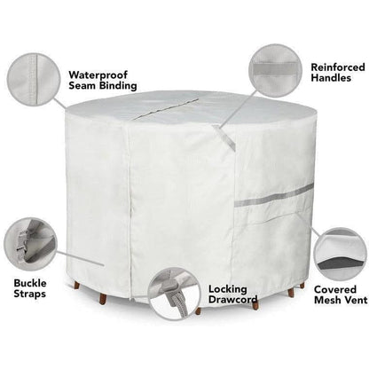 Round Bar Table/Chair Set Cover - Prestige Coverstore
