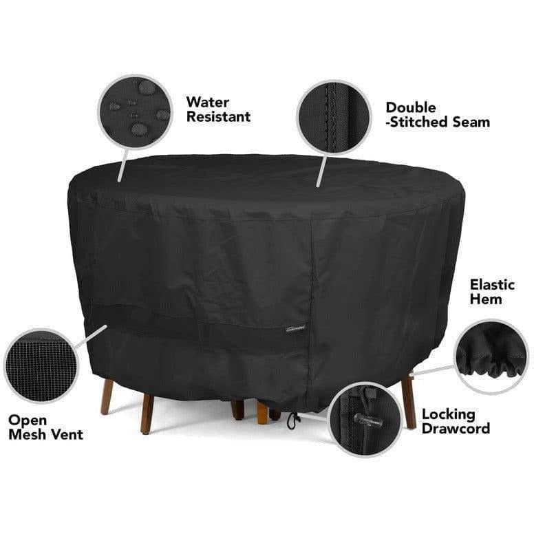 Round Fire Pit Cover - Elite - Mancave Backyard