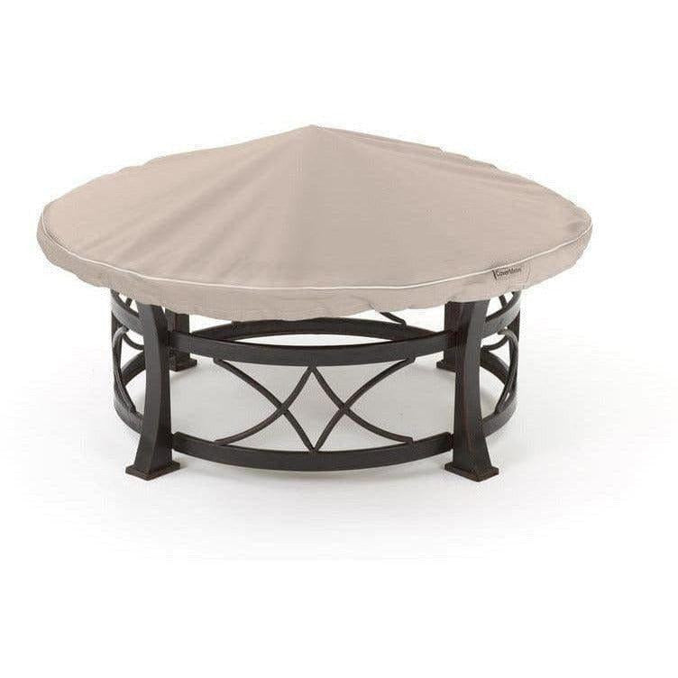 Round Fire Pit Top Cover - Prestige - Mancave Backyard