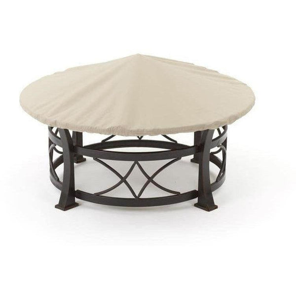 Round Fire Pit Top Cover - Elite - Mancave Backyard