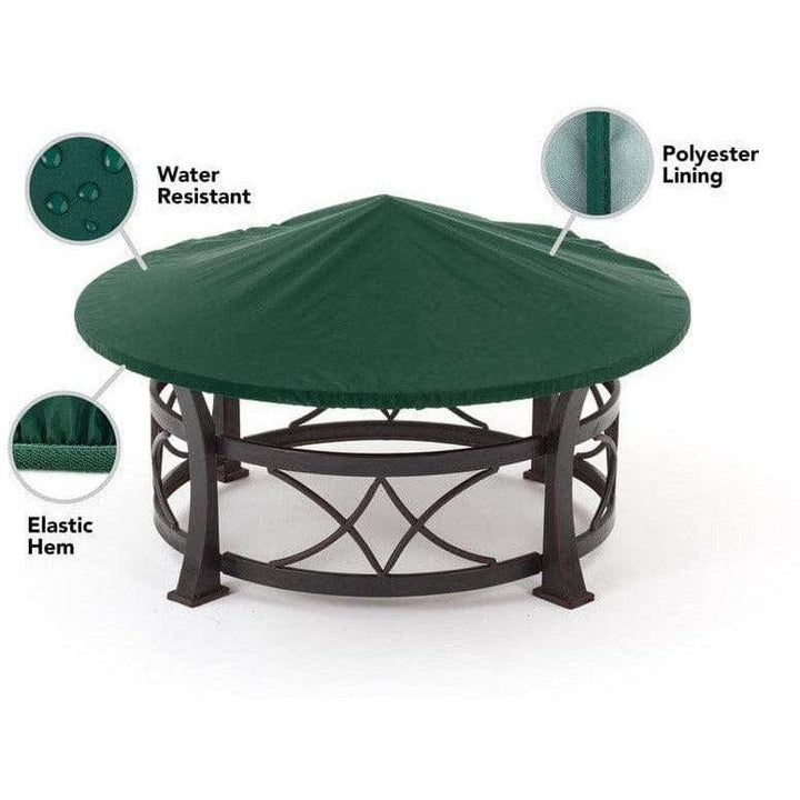 Round Fire Pit Top Cover - Classic - Mancave Backyard