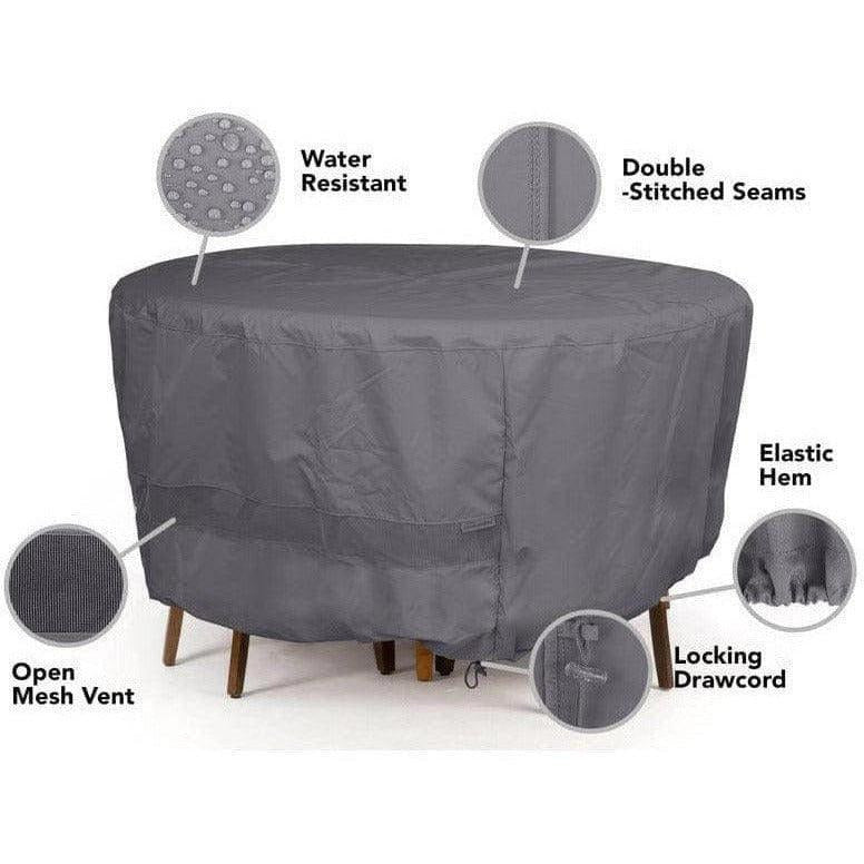 Round Firepit/Chair Set Cover - Elite - Mancave Backyard