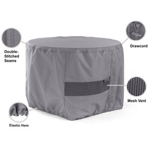 Round Ottoman Cover - Elite - Mancave Backyard