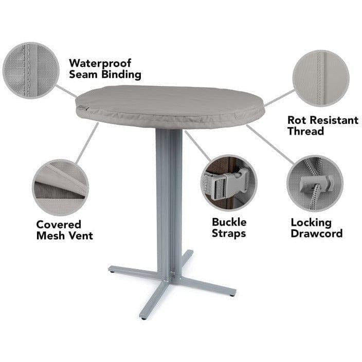 Round Table Top Cover Ultima Mancave Backyard