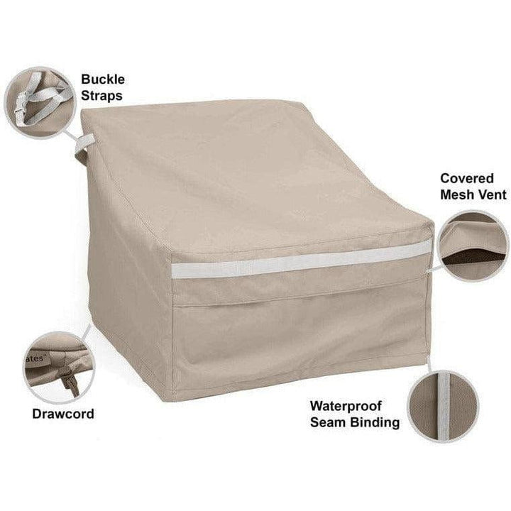 Sectional Armless Chair Cover - Prestige - Mancave Backyard