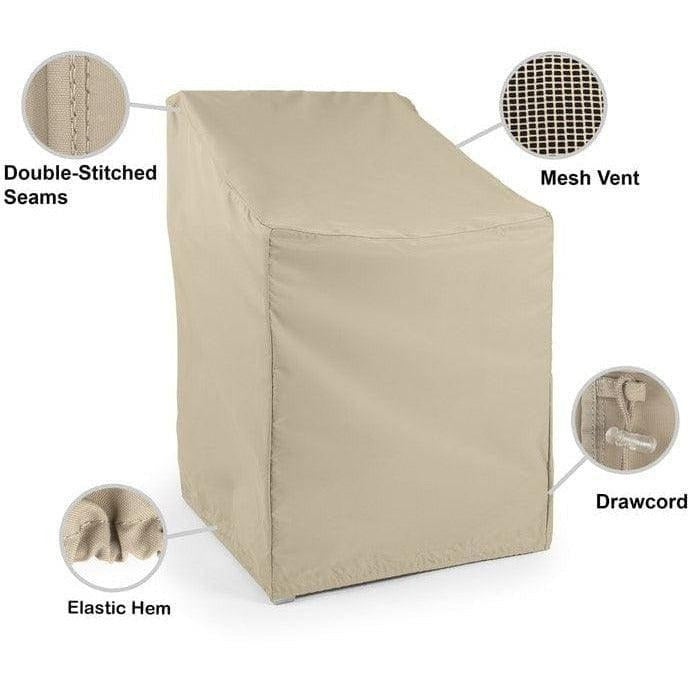 Stacking Chair Cover Elite Mancave Backyard