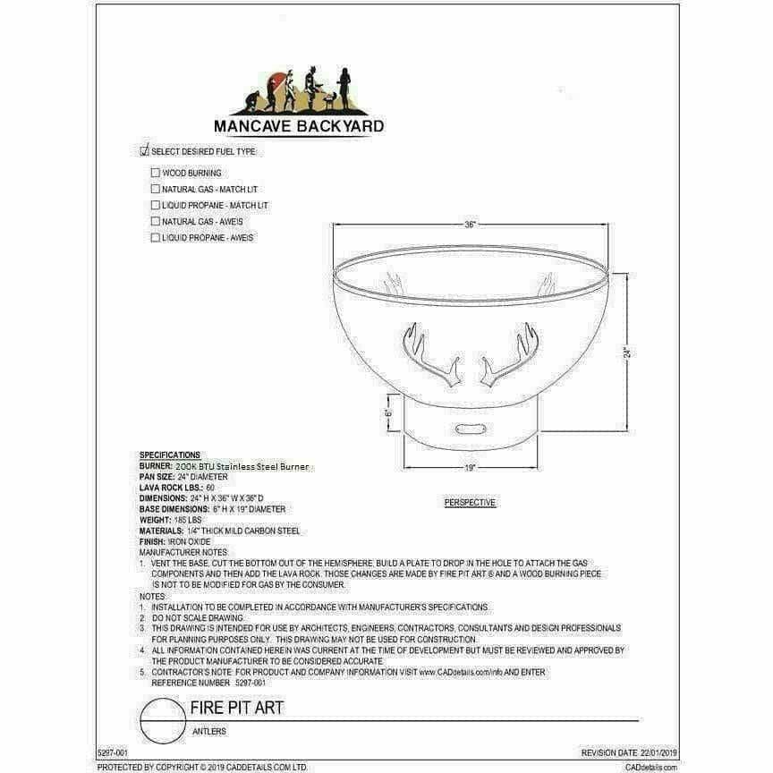 Fire Pit Art Fire Pit Fire Pit Art Antlers Fire Pit