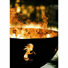 Fire Pit Art Kokopelli Fire Pit Art