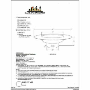Fire Pit Art Fire Pit Fire Pit Art Saturn w/lid