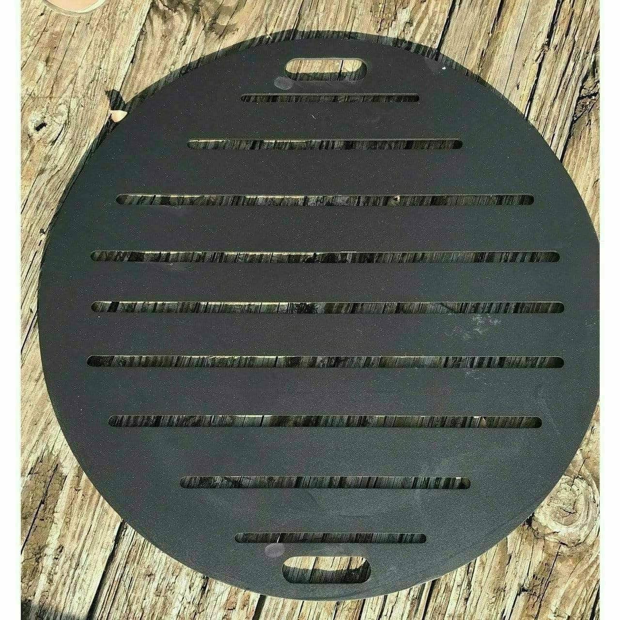 Fire Pit Art 30" Round Carbon Steel Fire Pit Grate